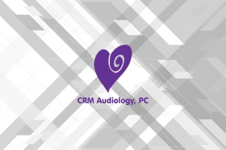 company logo on grey background