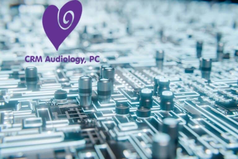 close up of an advanced microchip