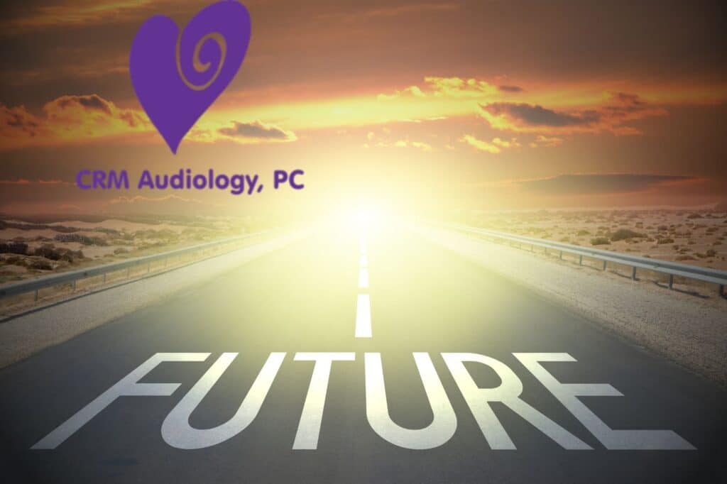 a road with the word future written on it